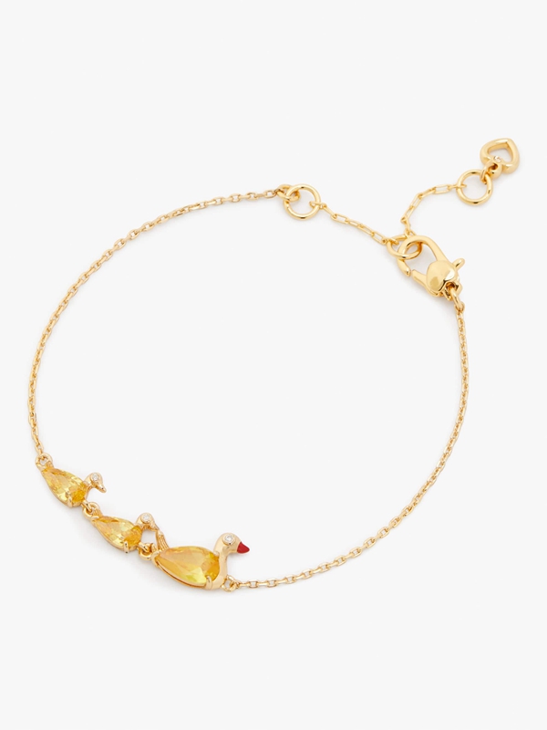 Kate Spade Ducks In A Row Women's Bracelet Gold | 80539-MGBA