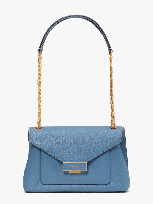 Kate Spade Gramercy Medium Convertible Women's Shoulder Bags Blue | 14328-GCYS