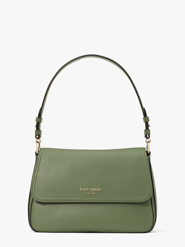 Kate Spade Hudson Medium Convertible Women's Shoulder Bags Green | 74586-PGZE