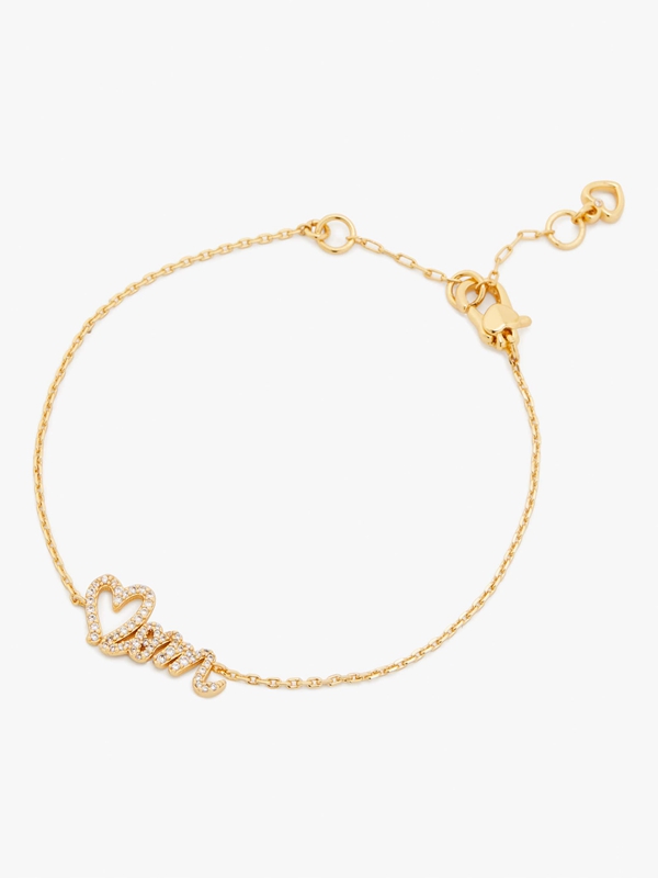 Kate Spade Love You, Mom Women's Bracelet Gold | 18705-JPYT