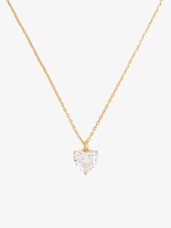 Kate Spade My Love April Heart Pendant Women's Necklace Gold | 60287-SCJI