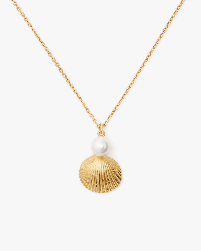 Kate Spade Reef Treasure Mini Pendant Women's Necklace Gold | 23895-EJWP