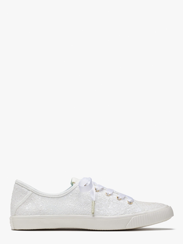 Kate Spade Trista Women's Sneakers White | 02837-RKSY