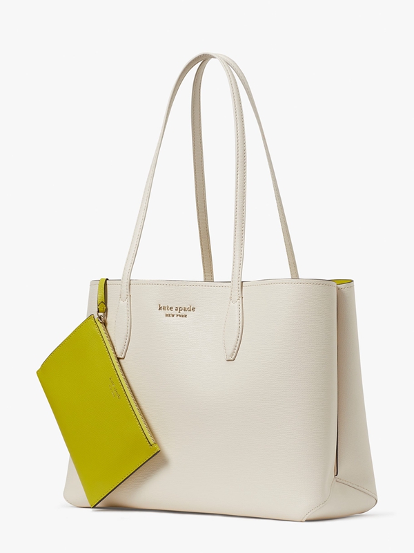 Kate Spade All Day Large Women's Tote Bags White | 86902-TYBA