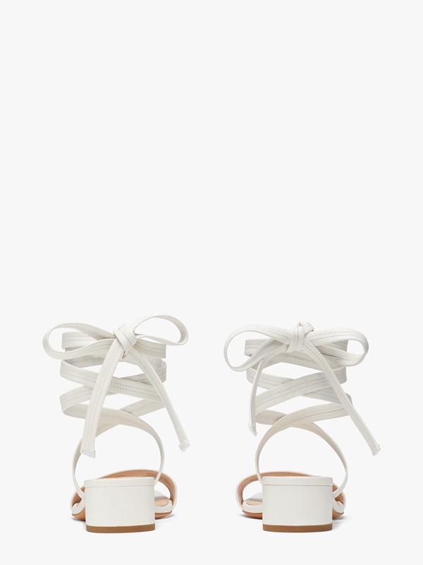 Kate Spade Aphrodite Women's Sandals White | 73261-PYBJ