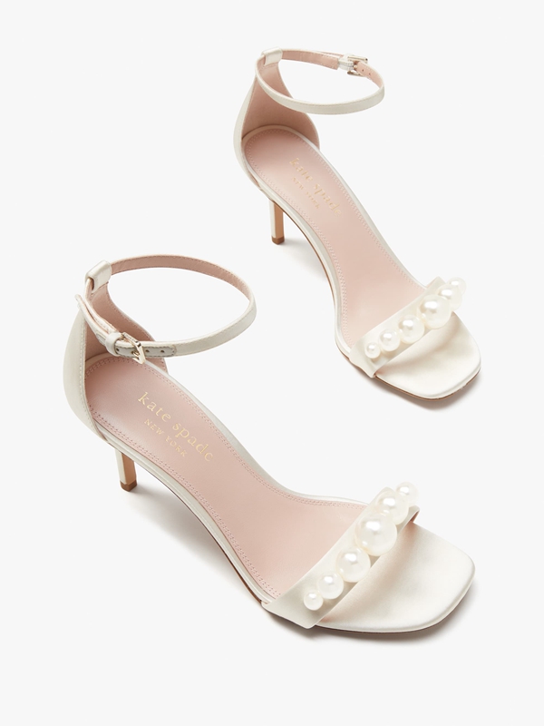 Kate Spade Avaline Women's Sandals White | 95382-PRIB