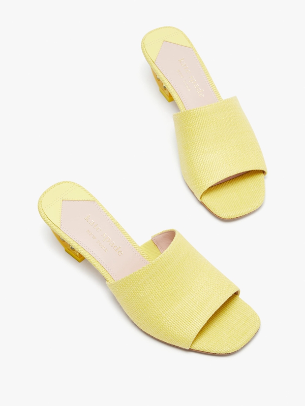 Kate Spade Citrus Women's Sandals Yellow | 86914-ALZK