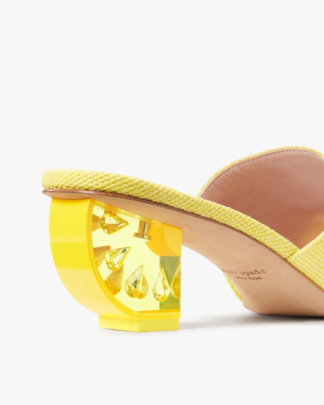 Kate Spade Citrus Women's Sandals Yellow | 86914-ALZK