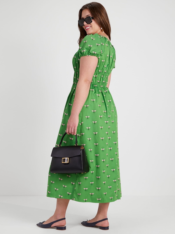 Kate Spade Dragonfly Riviera Women's Dress Green | 97450-IBER