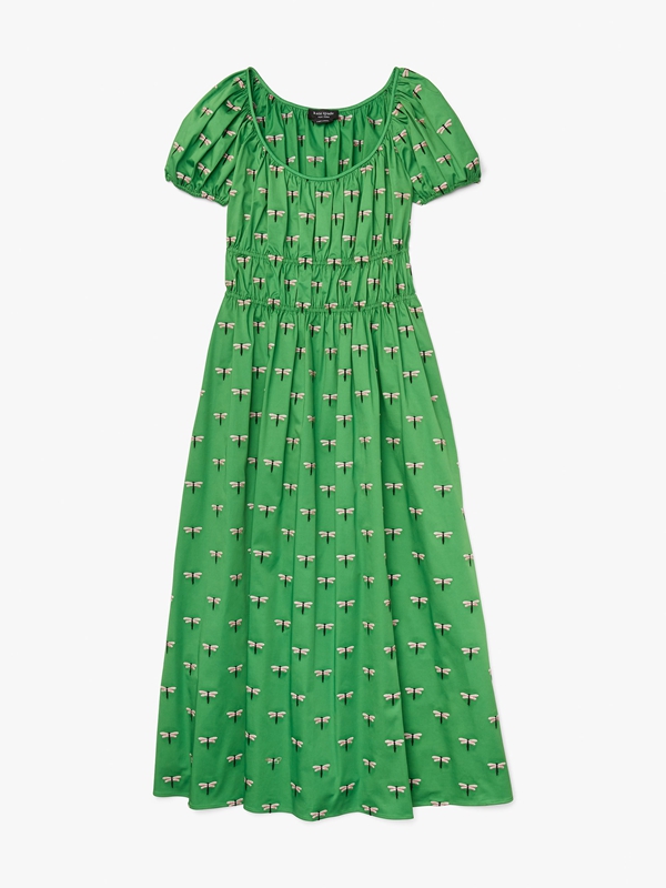 Kate Spade Dragonfly Riviera Women's Dress Green | 97450-IBER