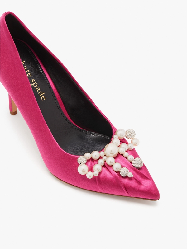 Kate Spade Elodie High Women's Heels Purple | 69305-RDQN