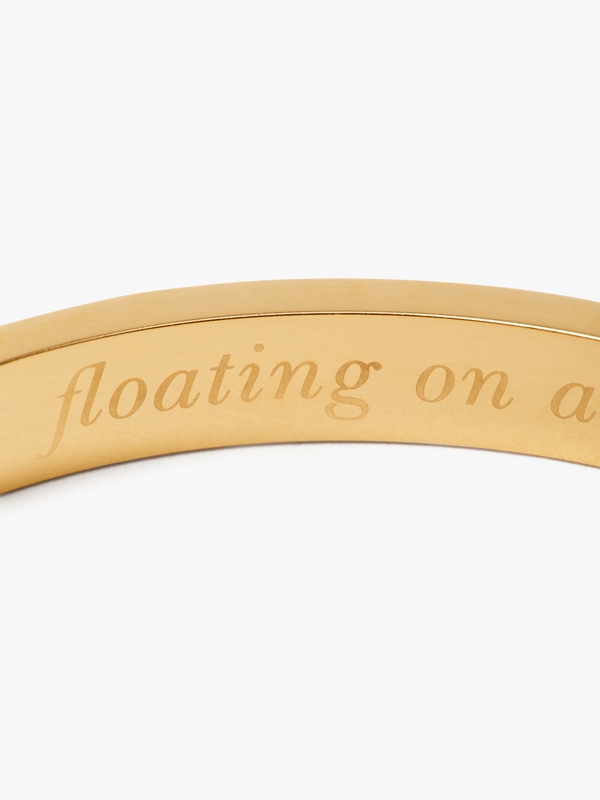 Kate Spade Floating On A Cloud Thin Idiom Women's Bracelet White | 19380-GENY