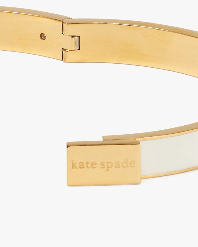 Kate Spade Floating On A Cloud Thin Idiom Women's Bracelet White | 19380-GENY