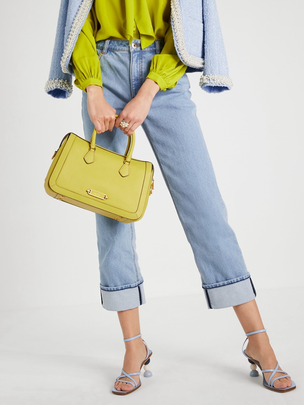 Kate Spade Gramercy Medium Women's Satchel Bags Yellow | 16024-XTDQ