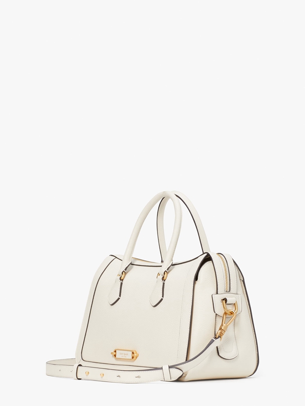 Kate Spade Gramercy Medium Women's Satchel Bags White | 38679-KSBC