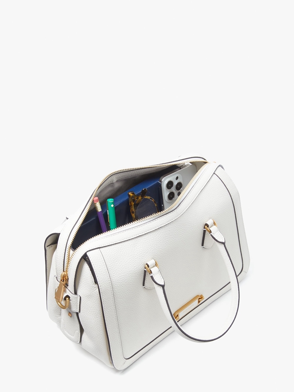 Kate Spade Gramercy Medium Women's Satchel Bags White | 38679-KSBC