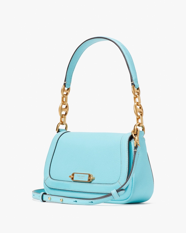 Kate Spade Gramercy Small Flap Women's Shoulder Bags Blue | 50167-NZBM