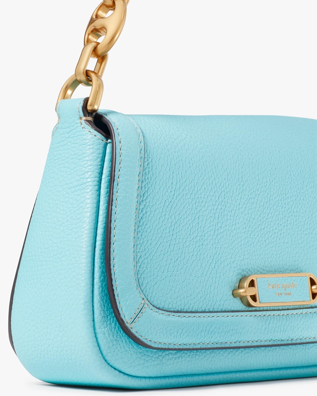 Kate Spade Gramercy Small Flap Women's Shoulder Bags Blue | 50167-NZBM