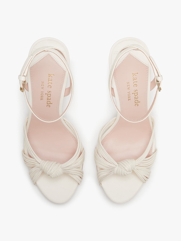 Kate Spade Happy Hour Women's Sandals Cream | 54761-TVYH