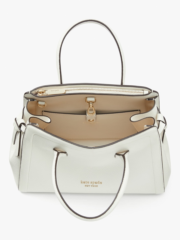 Kate Spade Knott Medium Women's Satchel Bags Cream | 07539-XYCZ