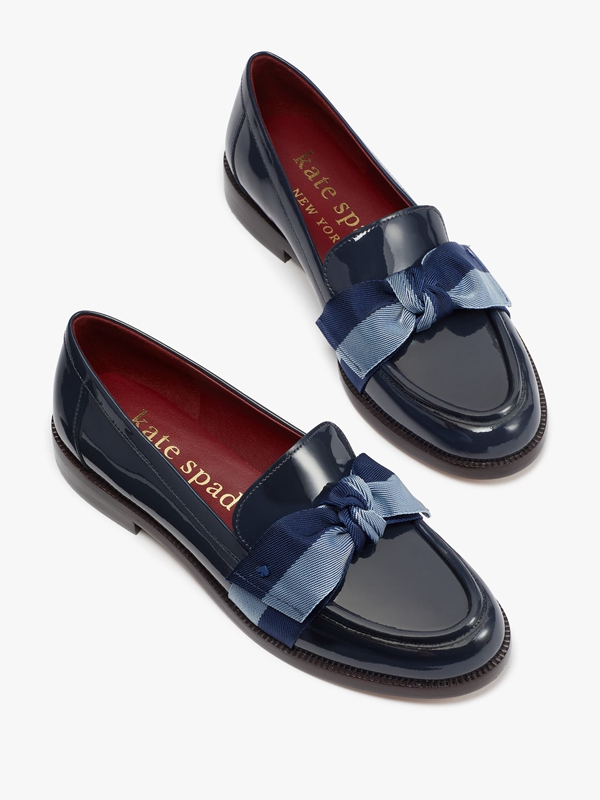 Kate Spade Leandra Women's Loafers Blue | 03715-PLES