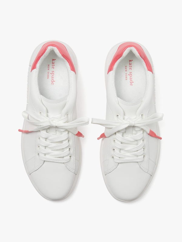 Kate Spade Lift Women's Sneakers White | 26703-WFKD