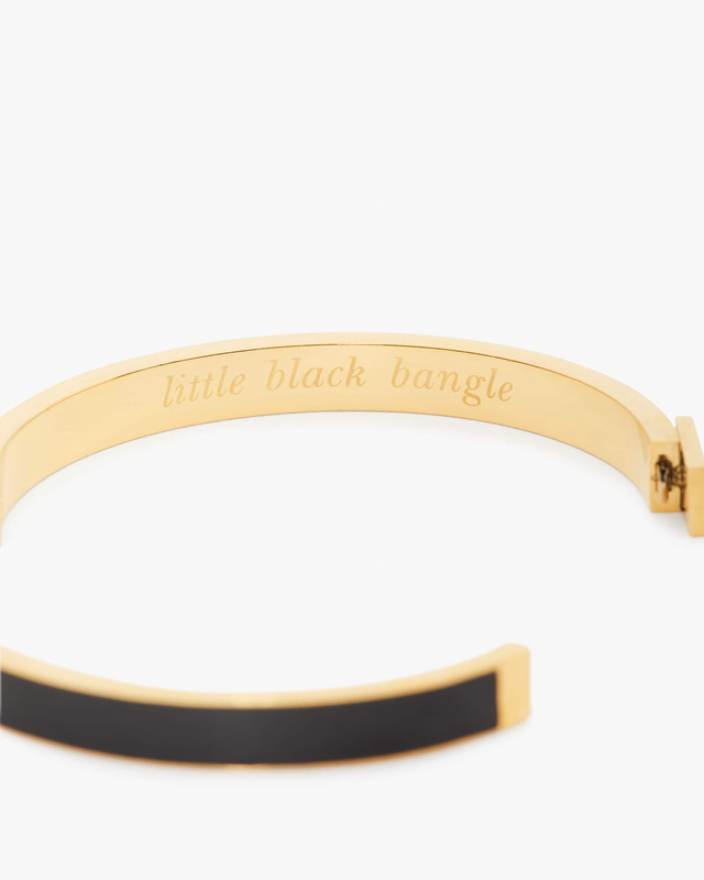 Kate Spade Little Black Thin Idiom Women's Bracelet Black | 37194-PVGU