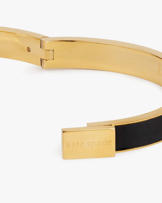 Kate Spade Little Black Thin Idiom Women's Bracelet Black | 37194-PVGU