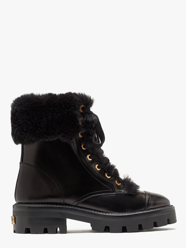 Kate Spade Merritt Winter Women\'s Boots Black | 15328-KPCJ