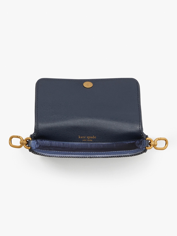 Kate Spade Morgan Denim Double Up Women's Crossbody Bags Indigo Multicolor | 53140-GBCA