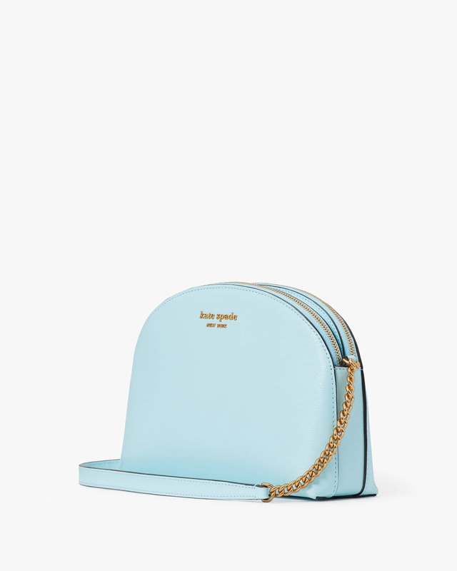 Kate Spade Morgan Double-Zip Dome Women's Crossbody Bags Turquoise | 30745-XAOK