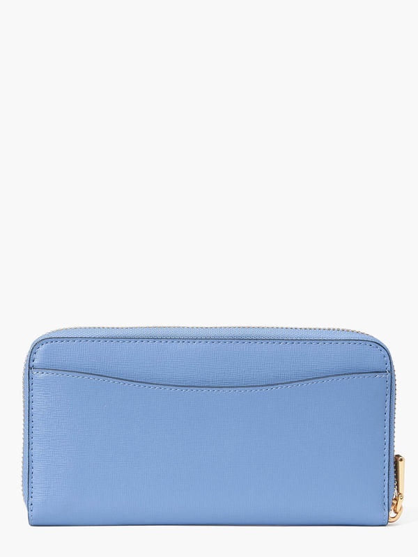 Kate Spade Morgan Zip-Around Continental Women's Wallets Blue | 72809-KMJW