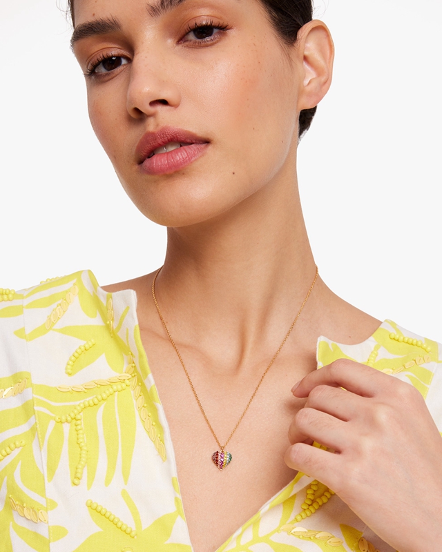 Kate Spade On The Dot Mini Pendant Women's Necklace Multicolor | 10427-YIGJ