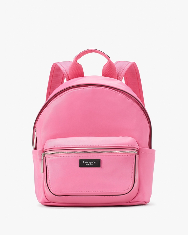 Kate Spade Sam Icon Ksnyl Small Women\'s Backpacks Pink | 24130-TAQX