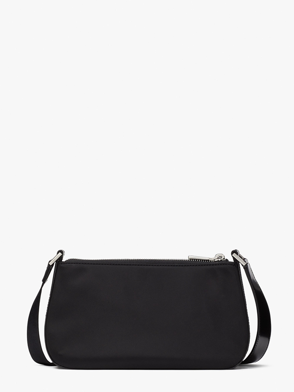 Kate Spade Sam Icon Nylon East West Medium Women's Crossbody Bags Black | 85190-OCBG