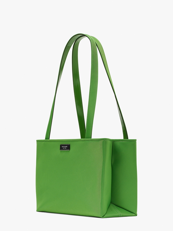 Kate Spade Sam Icon Nylon Medium Women's Shoulder Bags Green | 43067-DJNV