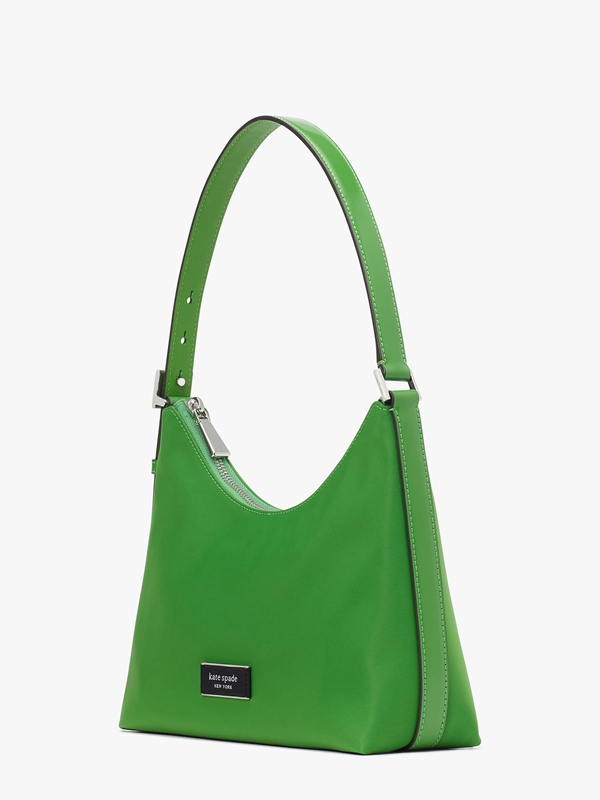 Kate Spade Sam Icon Nylon Small Women's Shoulder Bags Green | 50362-GQLR