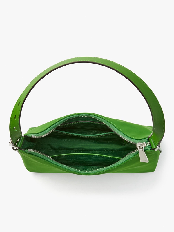 Kate Spade Sam Icon Nylon Small Women's Shoulder Bags Green | 50362-GQLR