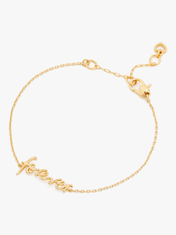 Kate Spade Say Yes Forever Women\'s Bracelet Gold | 39274-WJYV