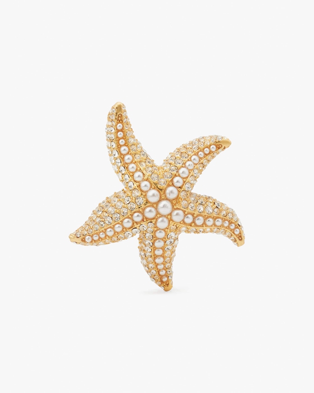 Kate Spade Sea Star Cocktail Women\'s Ring Multicolor | 34976-COIK