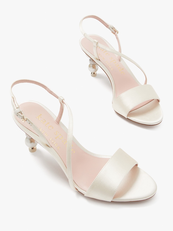 Kate Spade Sparkle And Shine Women's Sandals White | 09537-WRPH