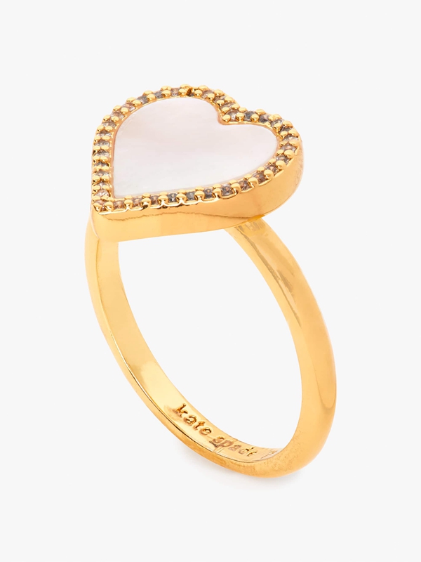 Kate Spade Take Heart Women's Ring Gold | 57360-IGDR