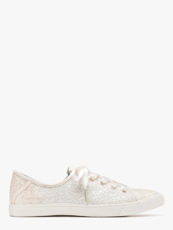 Kate Spade Trista Women\'s Sneakers Cream | 34896-ULXR