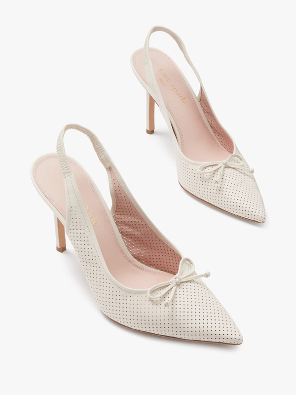 Kate Spade Veronica Slingback Women's Pumps Cream | 73051-FPEG