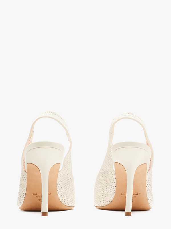 Kate Spade Veronica Slingback Women's Pumps Cream | 73051-FPEG