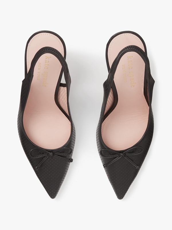 Kate Spade Veronica Slingback Women's Pumps Black | 95408-QNDY